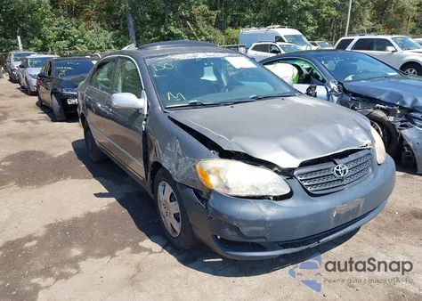 2006 Toyota Corolla Ce из США, поврежденный, VIN 2T1BR32E26C651203